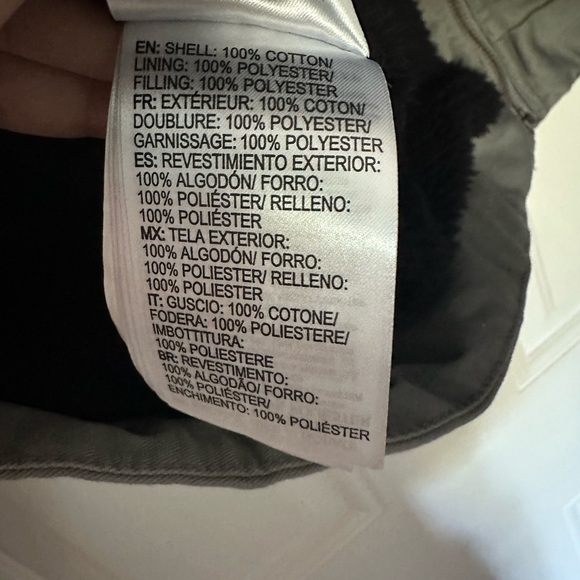 Quicksilver Men’s Grey Lined Jacket Size L - Picture 6 of 6